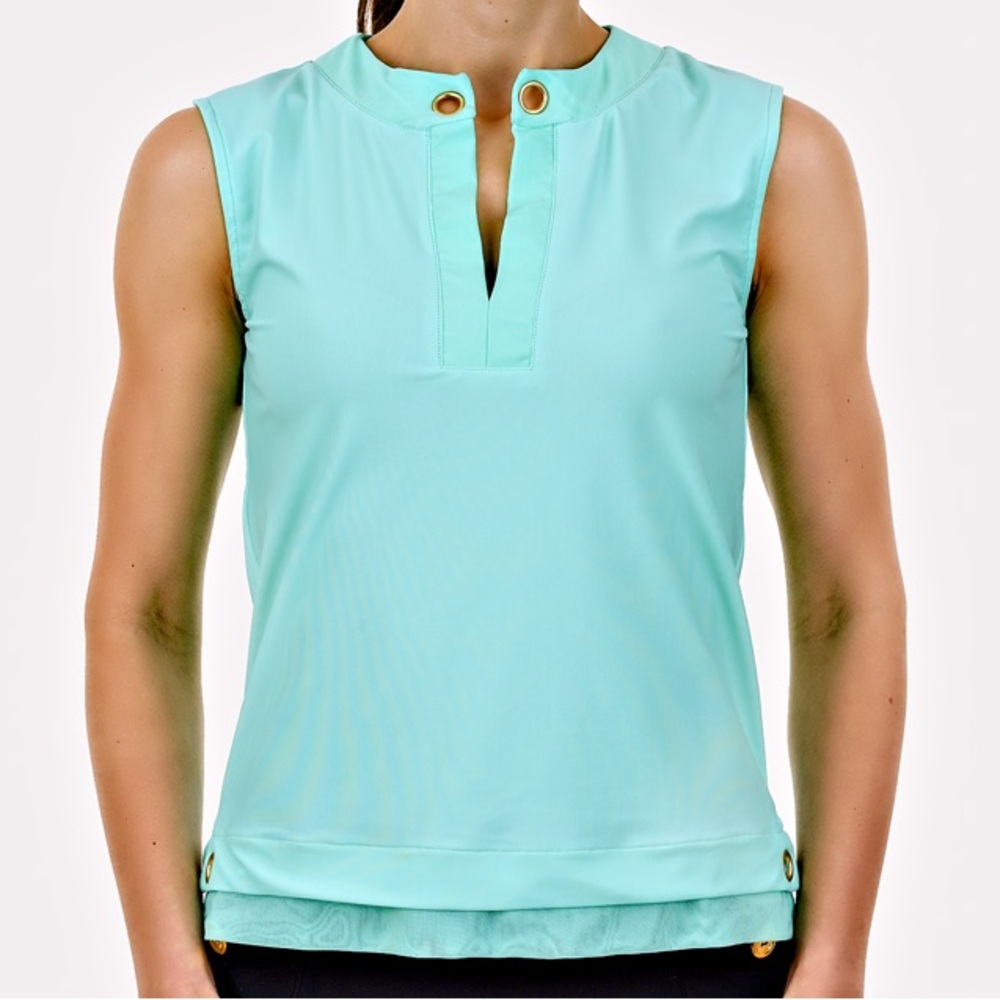 CENTRE COURT ACTIVEWEAR DEMARIO TOP (MINT)